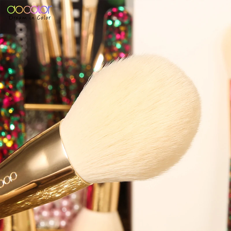 Docolor 14 шт. рождественские кисти для макияжа профессиональный набор кисточек