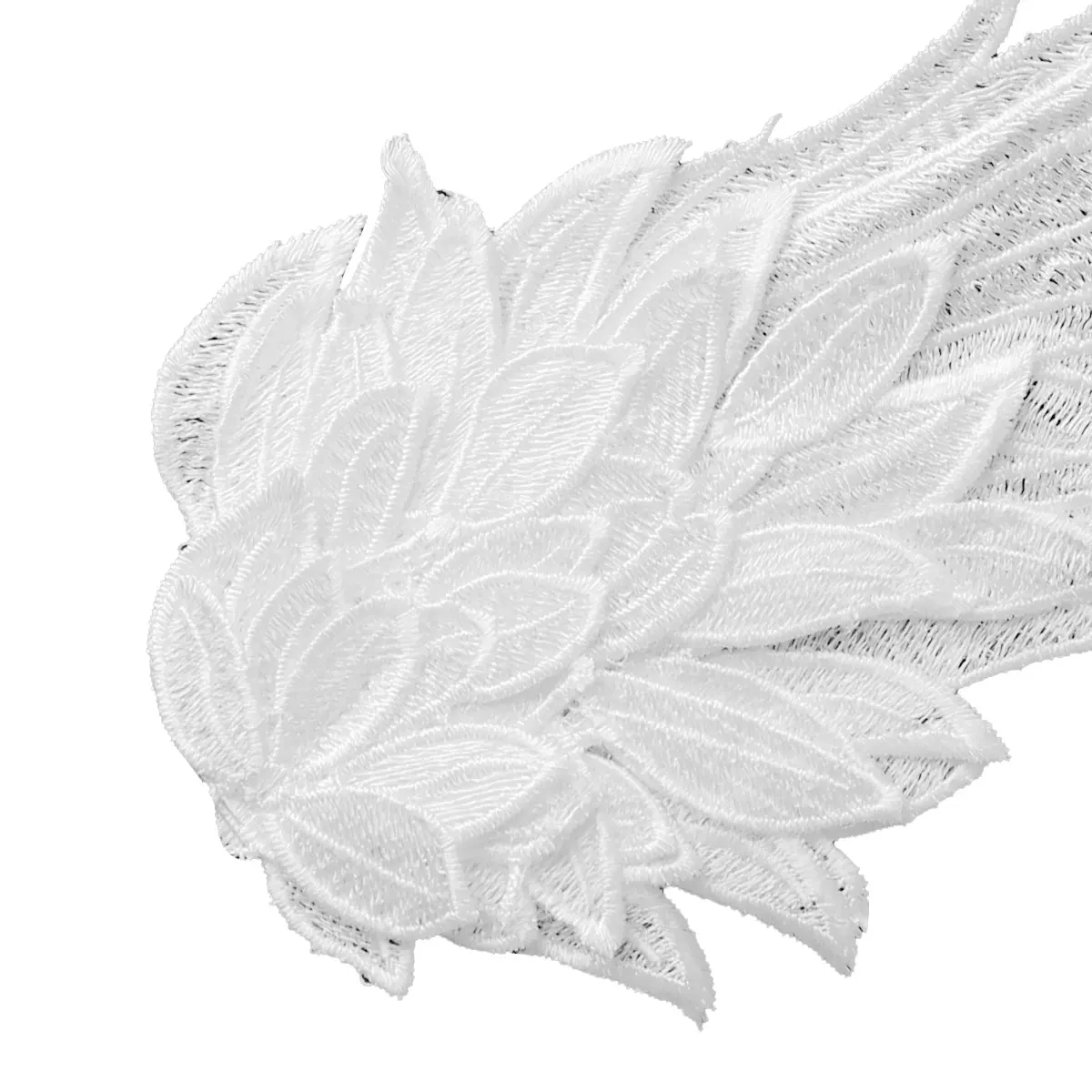 1 пара крыльев пера Сказочный Ангел Дьявол белые черные перья крылья Пришивные