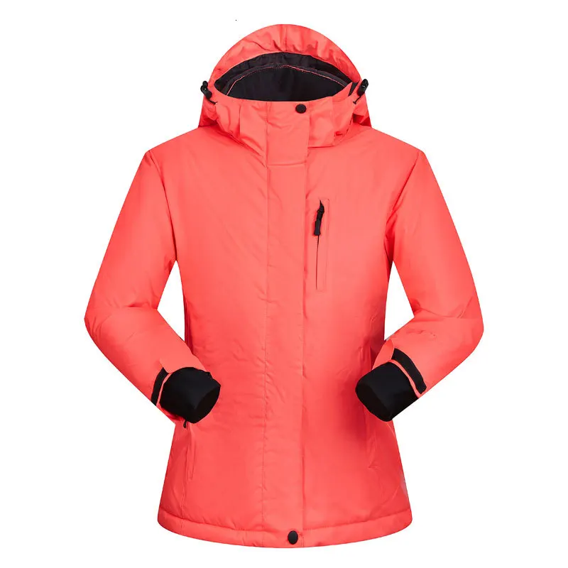 Зимняя Лыжная куртка Женские ветрозащитные водонепроницаемые дышащие женские