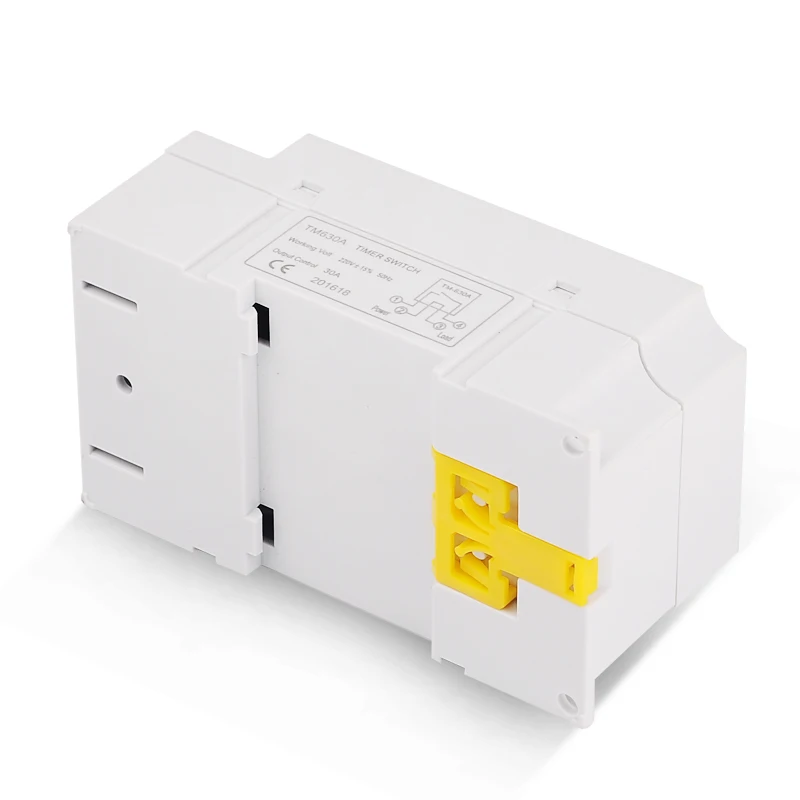 12V DC вход 7 дней программируемый 24 часа мини таймер реле времени выходная нагрузка