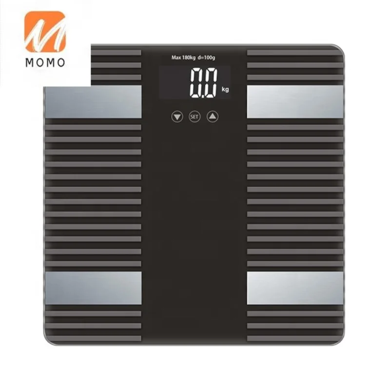 

Precision digital bluetooth electric antiskid body fat bathroom scale