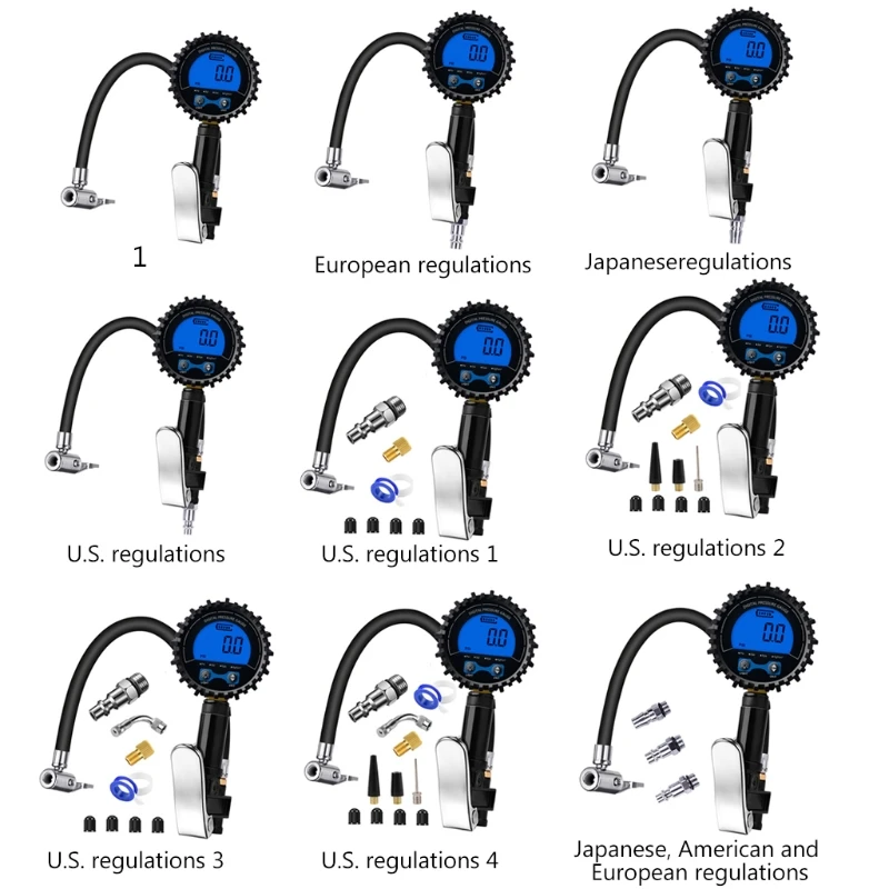 Манометр 3-200 PSI для автомобиля грузовика велосипеда мотоцикла | Инструменты