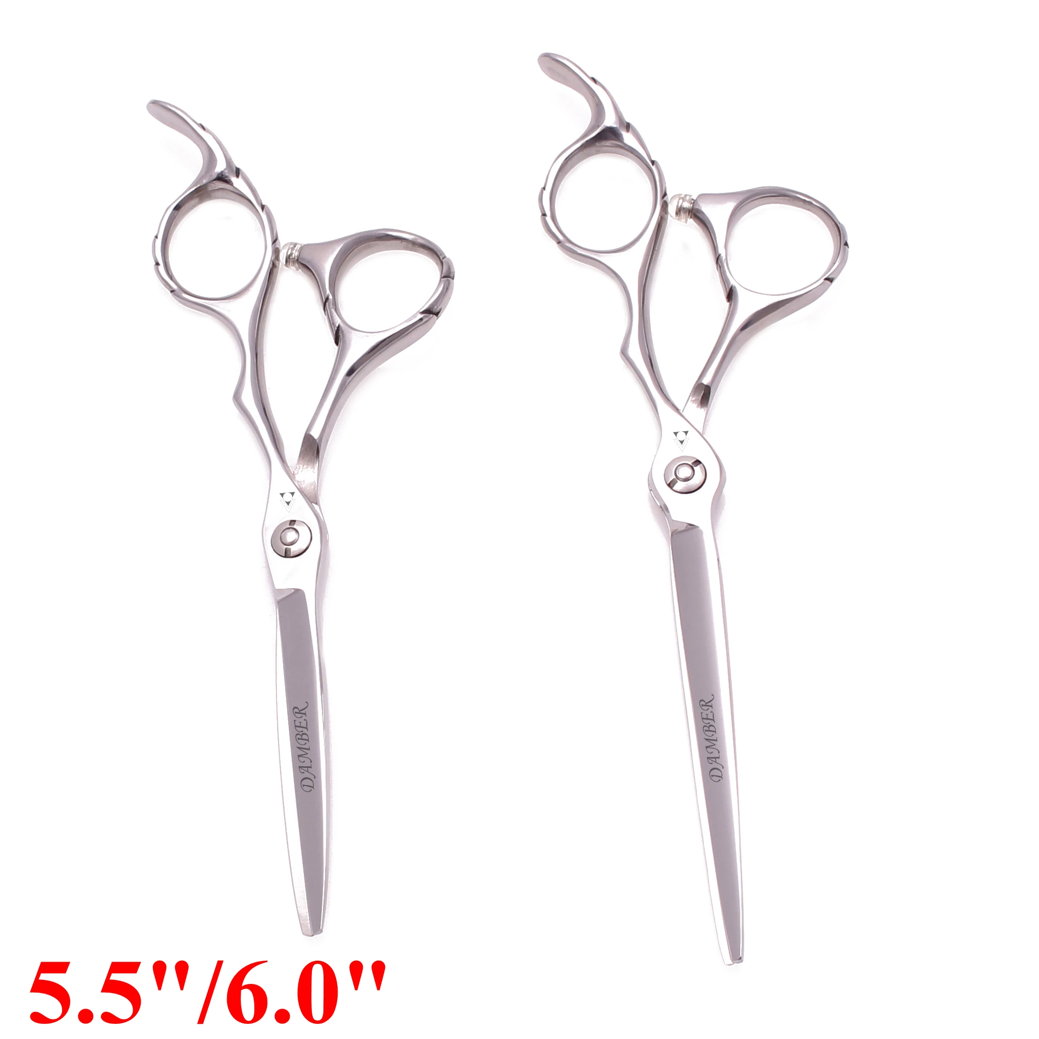 

5.5 6.0 Inch Hair Cutting Scissors Japanese Steel 440c Professional Hairdressing Scissors Barber Hight Quality Shears Set 9202#