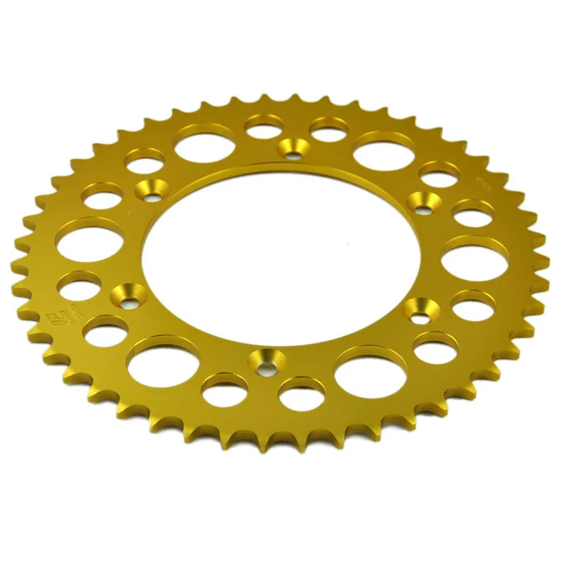 

7075-T6 520 47T Gold Color Aluminium Motorcycle Rear Sprocket Gear For BMW 650 Xchallenge Xcountry K15 07-08 2007-2008