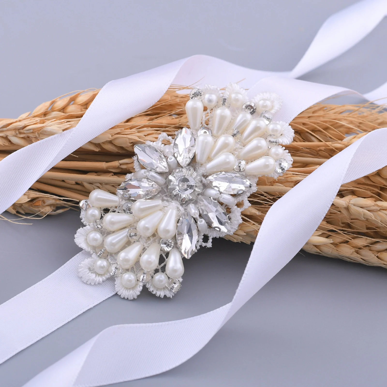 

S35 Hot Sale Bridal Wedding Belts Bridesmaid Bride Dress Accessories Belt Women Prom Evening Dresses Sash Girl Party Waistband