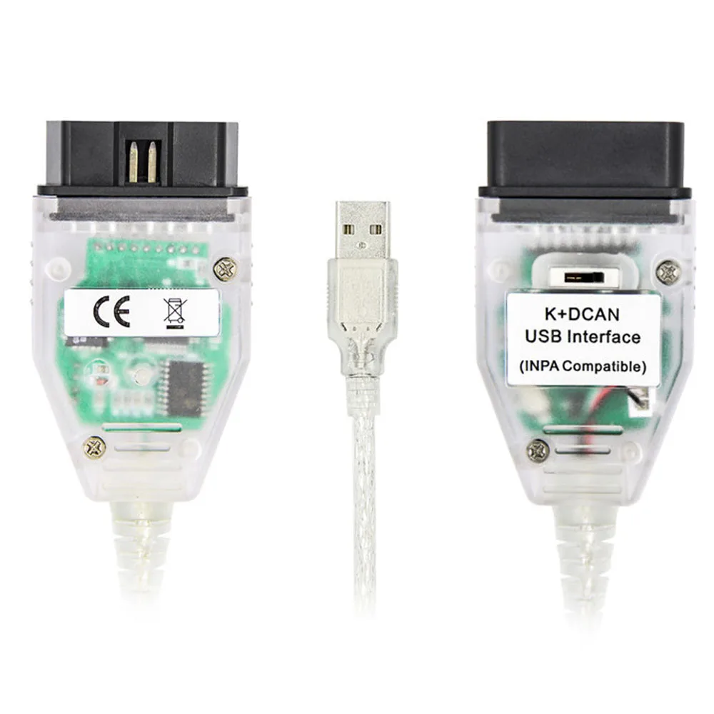 OBD2 автомобильный диагностический кабель для BMW INPA K + CAN DCAN с чипом FT232 FT232RQ