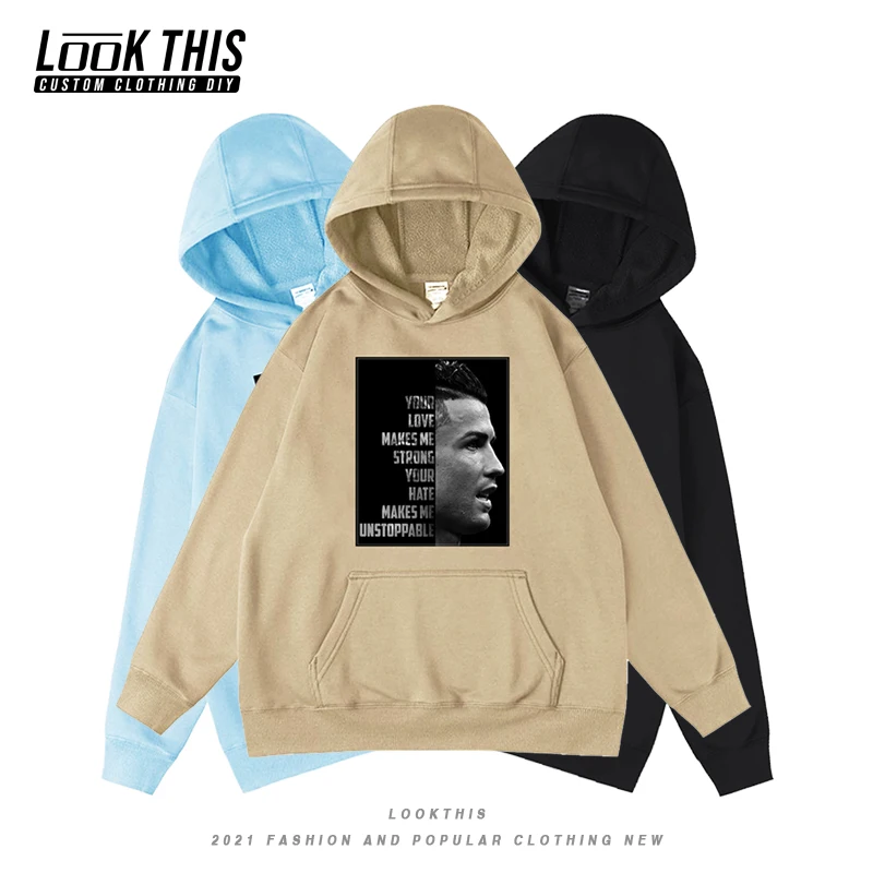 

Cristiano Ronaldo Cool Hooded Men's Sweatshirts Hoodie Male Men Hoodies Autumn 2021 Pullover Oversized Hoodies Hat Tops