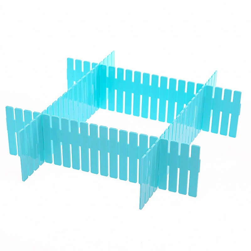 Пластиковый разделитель для ящиков 4 шт. органайзер хранения перегородок нижнее