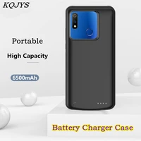 6500mah battery charger case for oppo realme x2 xt battery case external power bank smart charging cover for oppo realme 5 pro