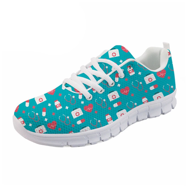 

Medical Production Women's Casual Flat Shoes 2021 Breathable Tennis Kids Sneakers Summer Comfortable Design Print Unisex Shoes