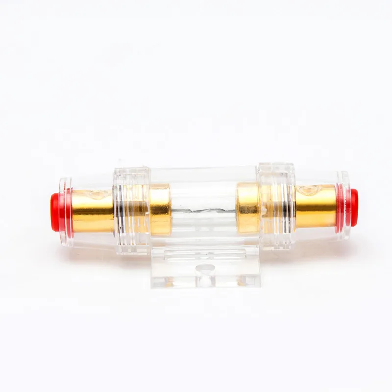 Блок Держателя предохранителя, 1 шт., 4 позолоченных блока, автомобильная аудиосистема, усилитель, сабвуфер, предохранитель, модификация, 30 А, 60 А, электроника Блок Держателя предохранителя, 1 шт., 4 позолоченных блока, автомобильная аудиосистема, усилитель, сабвуфер, предохранитель, модификация, 30 А, 60 А, электроника