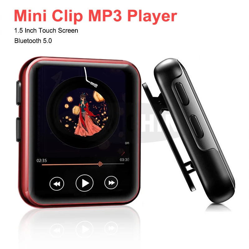 Bluetooth MP3 плеер с поддержкой просмотра изображений функция FM портативный мини
