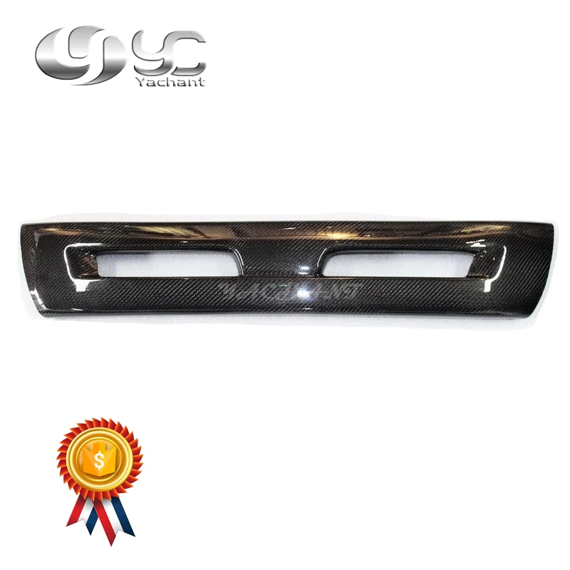 Передняя решетка радиатора из углеродного волокна в стиле VS передний бампер