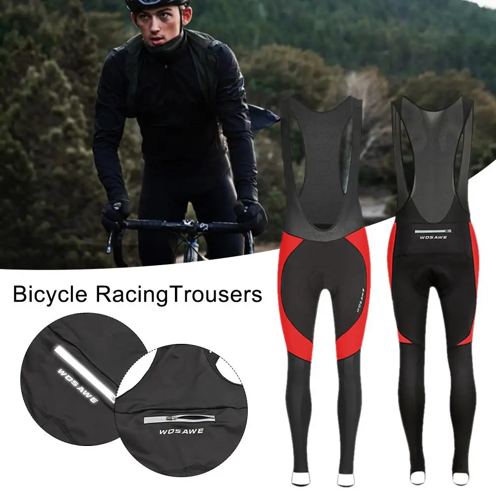 Мужские зимние теплые флисовые велосипедные брюки колготки на молнии для