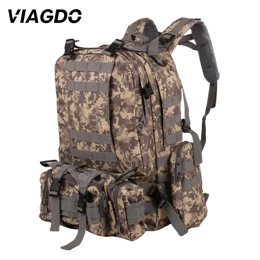 Тактический рюкзак 4 в 1 военная спортивная сумка для отдыха на открытом воздухе