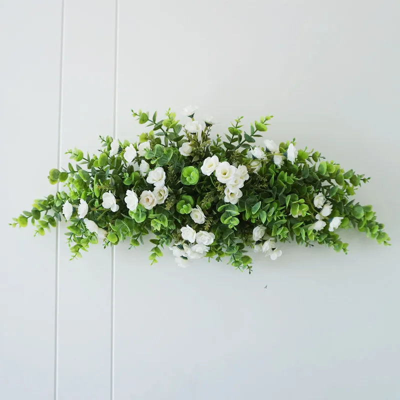 

Artificial Wreath Door Threshold Flowers DIY Wedding Home Living Room Party Pendant Wall Decor Christmas Garland Gift Rose Peony