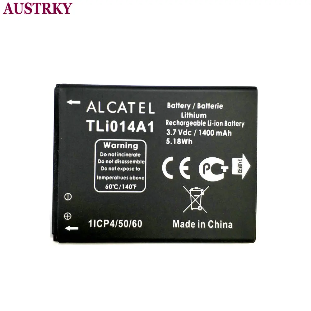 Новый оригинальный аккумулятор для Alcatel one touch pop C3 4033D M Pop 5020 высокое качество 1400