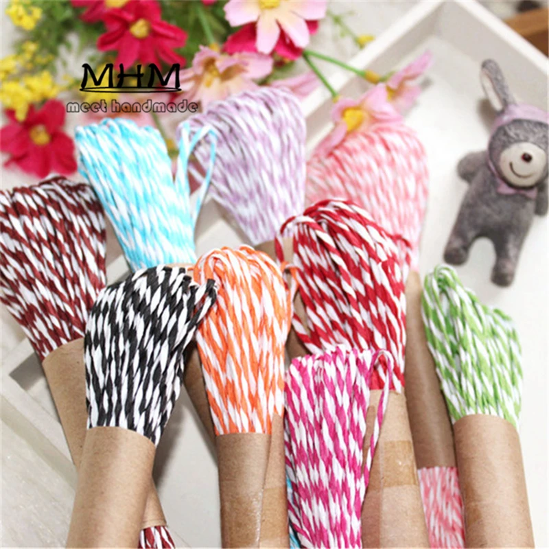 DIY шпагат из натурального сизаля 2 мм Свадебные украшения скрученный джутовый