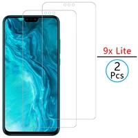 protective glass for huawei honor 9x lite screen protector tempered glas on 9xlite 9 x x9 light film huwei hawei honer onor honr