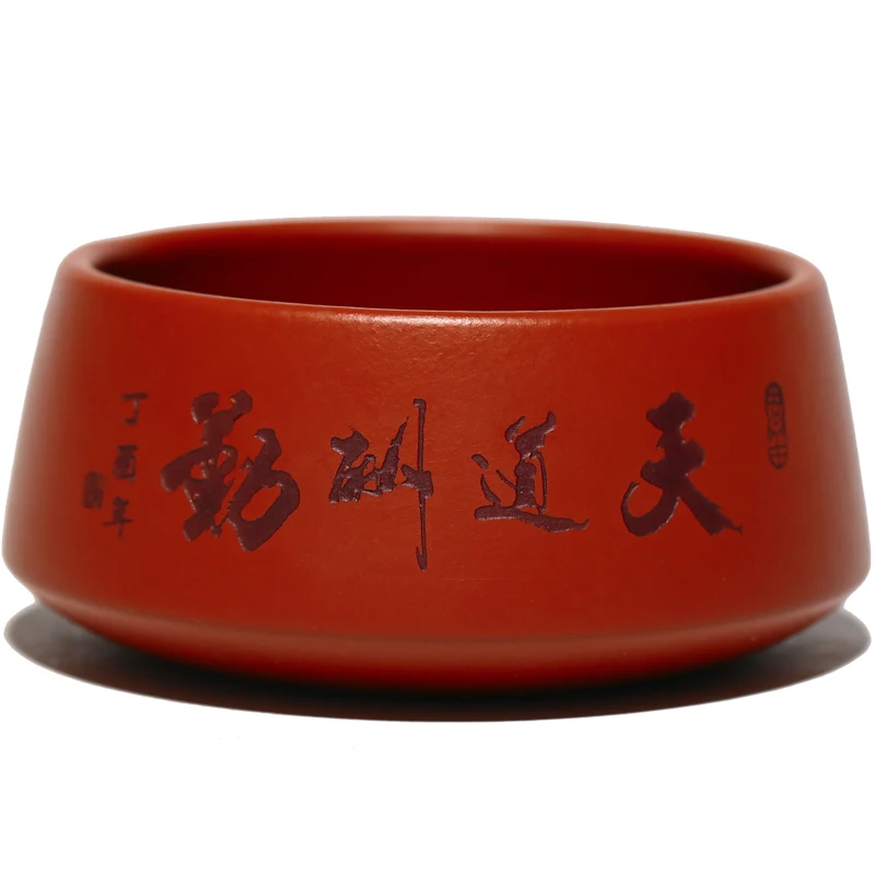

of mine ore kung fu tea cup pure manual handless small lamp that god reward those who work hard small sample tea cup