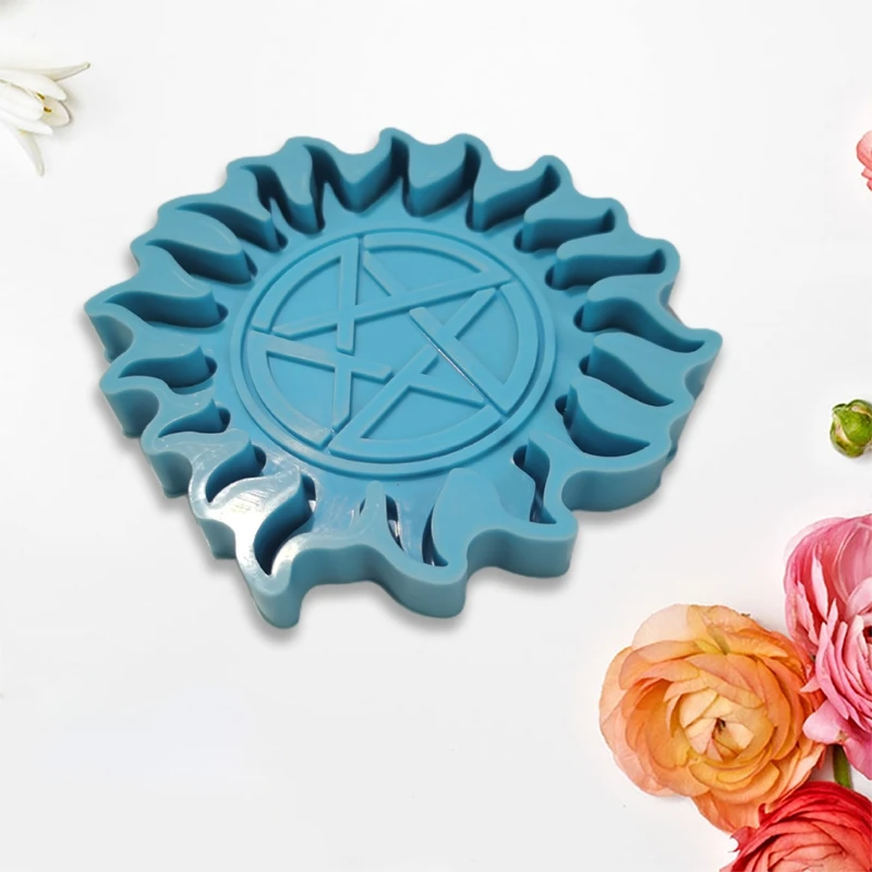 

Mars Shape Coaster Epoxy Resin Mold Cup Mat Pad Silicone Mould DIY Crafts Decorations Ornaments Casting Tools