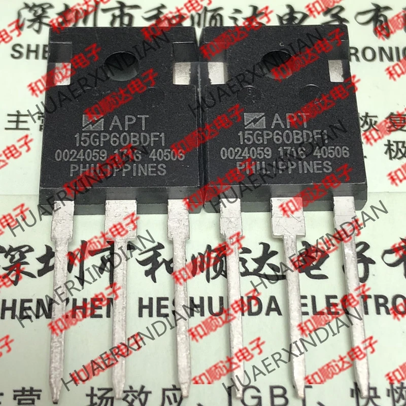 20 шт./лот новый оригинальный APT15GP60BDF1 247 600V 56A|Компоненты предохранителей| |