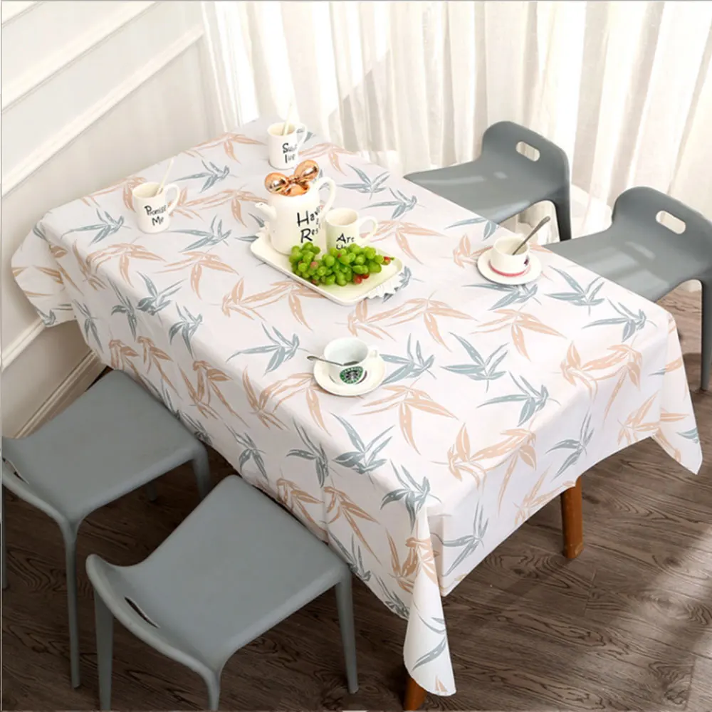Скатерть Ins Водонепроницаемая маслостойкая Моющаяся Ткань художественный ТВ