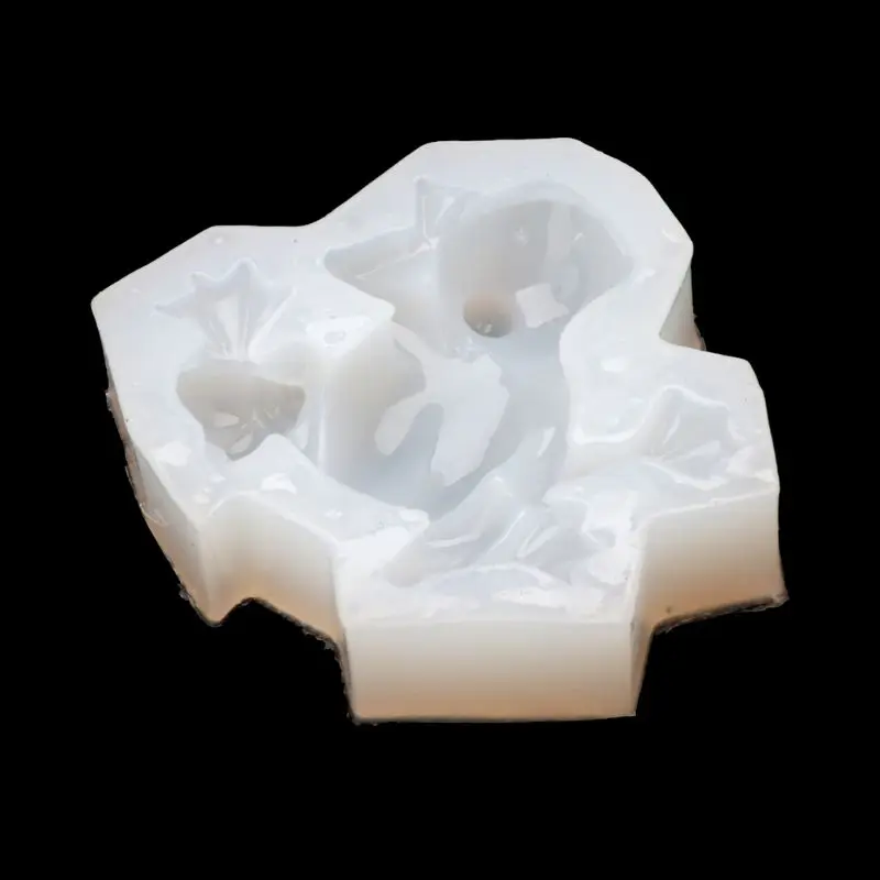 

UV Resin Liquid Silicone Mold 3D Frog Animal Resin Mold DIY Baking Tool Jewelry