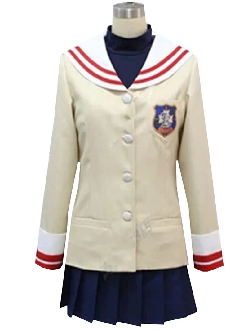 Clannad Furukawa Nagisa Косплей Костюм Школьная форма|Костюмы аниме| |