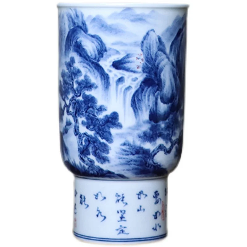 Sniff JingLin paisaje oculto, visi&oacute;n art&iacute;stica, c&aacute;liz de mano-2