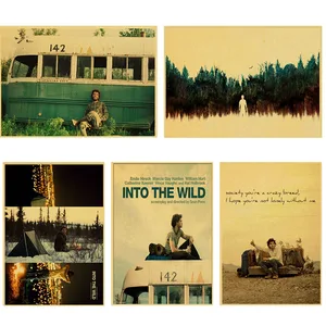 В дикой природе высокого качества ретро постер винтажный постер на стену Декор для дома, ручной стержень, для кафе, для декоративная интерьерная стенная панель живопись