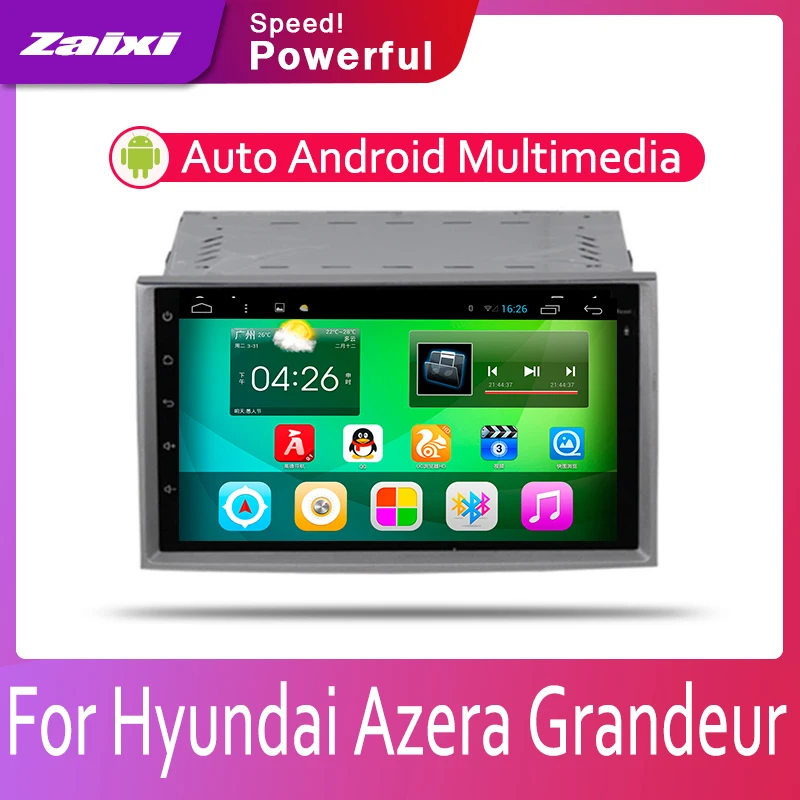 Автомагнитола 2 Din для Hyundai Azera Grandeur мультимедийный видеоплеер на платформе Android с