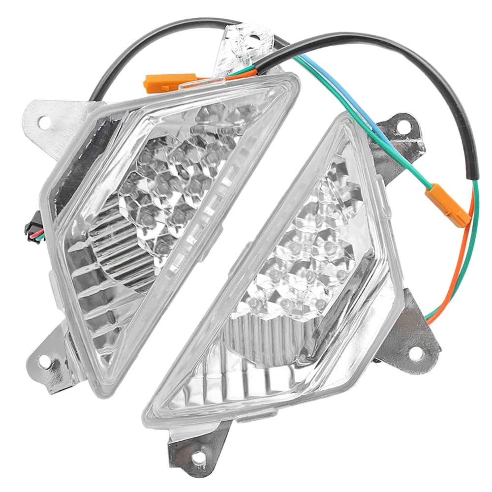 Передний светодиодный указатель поворота для KAWASAKI NINJA 250 300 400 650 1000 ZX6R ZX-6R 2013-2021 14 15 16 17 18 19 20.