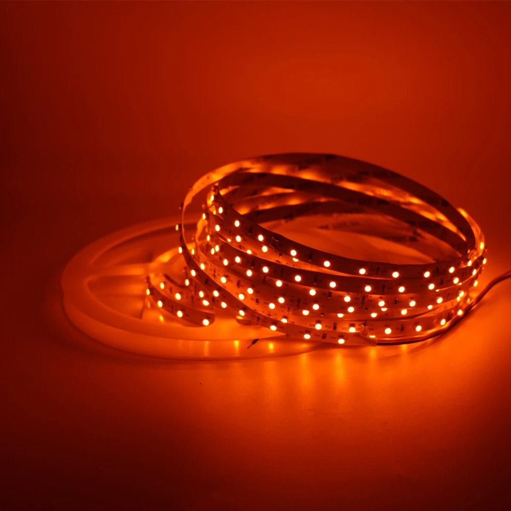 Светодиодные ленты светильник 600nm True оранжевый неоновый водонепроницаемый