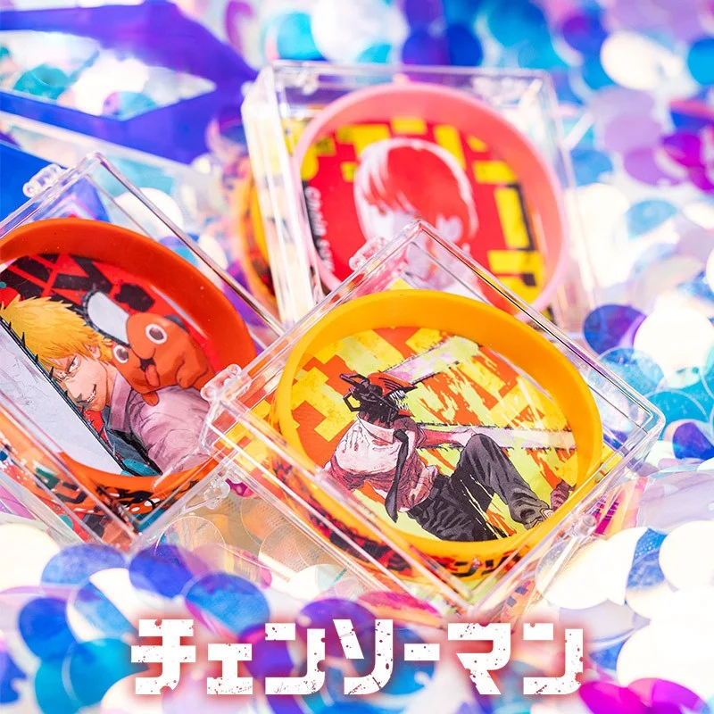 

Ремешок на руку для мужчин из аниме «бензопила», спортивный браслет Дэни макима, реквизит для косплея силиконовый гелевый браслет, ремешок ...