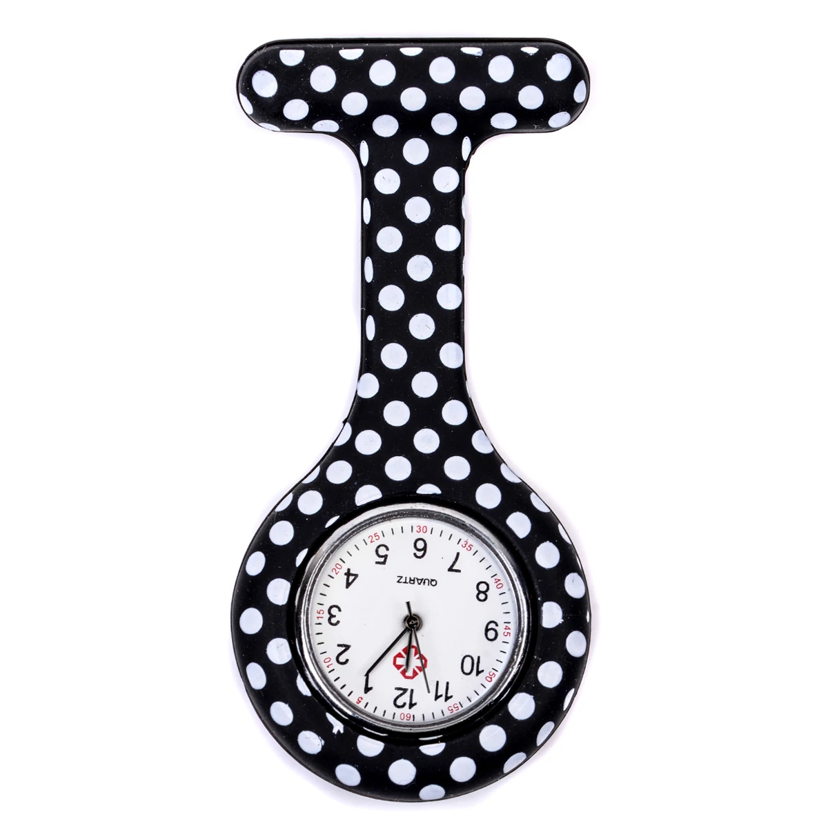 

Fashion Printed Nurse Quartz Watches Silicone Brooch Fob Pocket Watch Clock Hanging Pendant Clip-on Portable Medical Watch