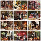 Evershine 5D Алмазная вышивка вино Алмазная мозаика фрукты распродажа вышивка крестиком картина стразы подарки на новый год