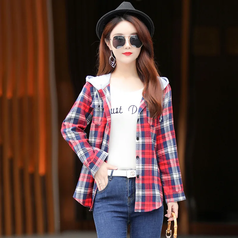 Женская модная Повседневная Толстовка с длинным рукавом 5 цветов фланелевые