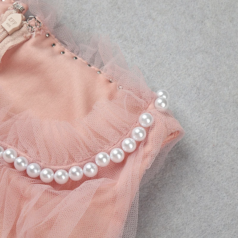 

VC All Free Shipping New Chic Cascading Ruffles Design Sexy Off Shoulder Pearl Embellished Celebrity Party Maxi Long Dress