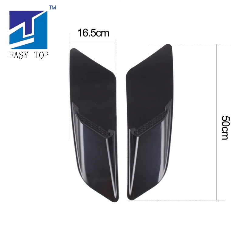 Для Mustang 2015 2017 черная отделка воздухозаборника Передняя Крышка вентиляционного