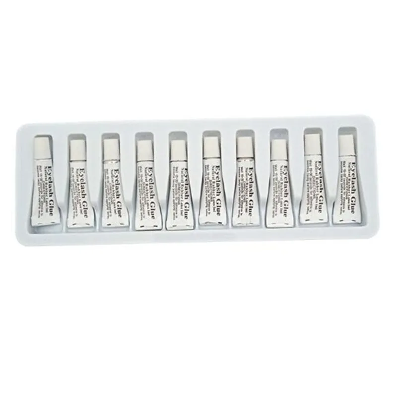 10 шт./компл. профессиональный клей для ресниц сильный прозрачный/Темный