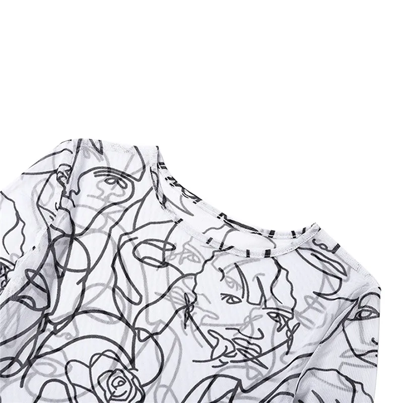 Соблазнительные сетчатые платья с длинным рукавом для женщин 2020 необычное