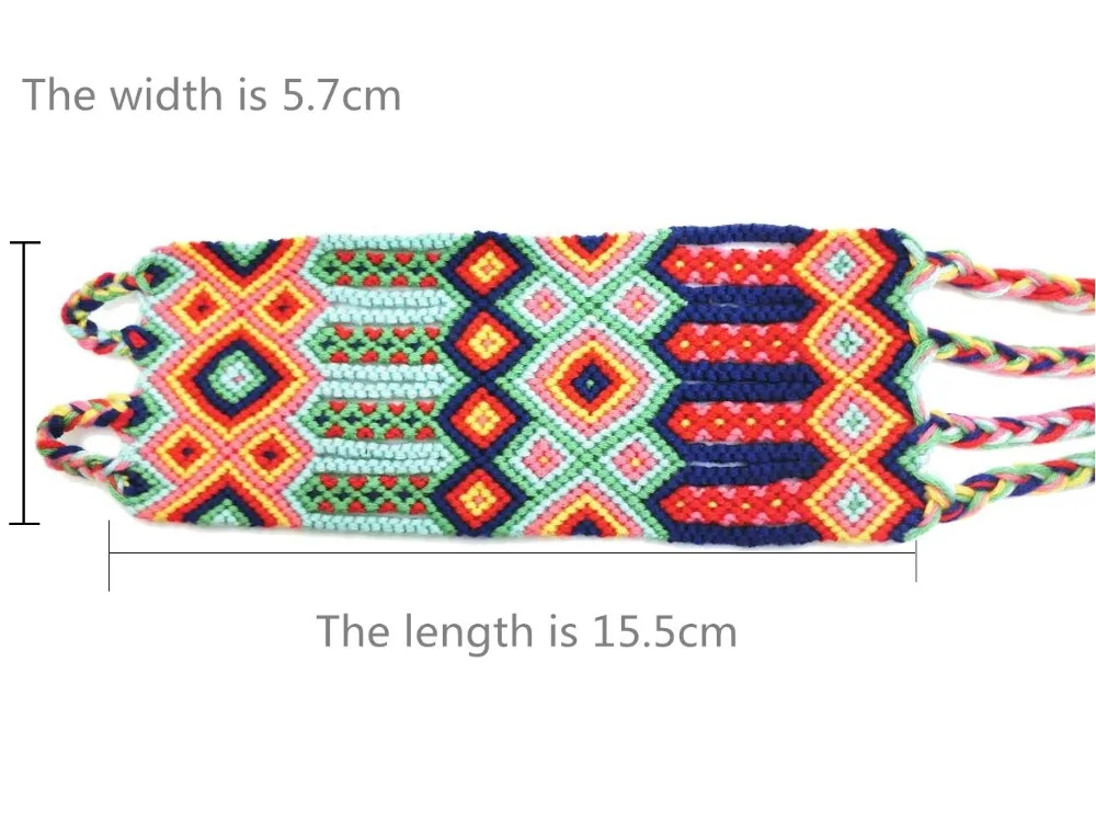 Браслет на запястье AMIU ручной работы для мужчин и женщин большой бразильский