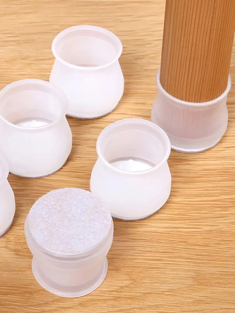 

Table Chair Leg Caps Silicone Non Slip Chair Leg Floor Protectors Table Chair Leg Caps Silicone Cap Pad Furniture Foot