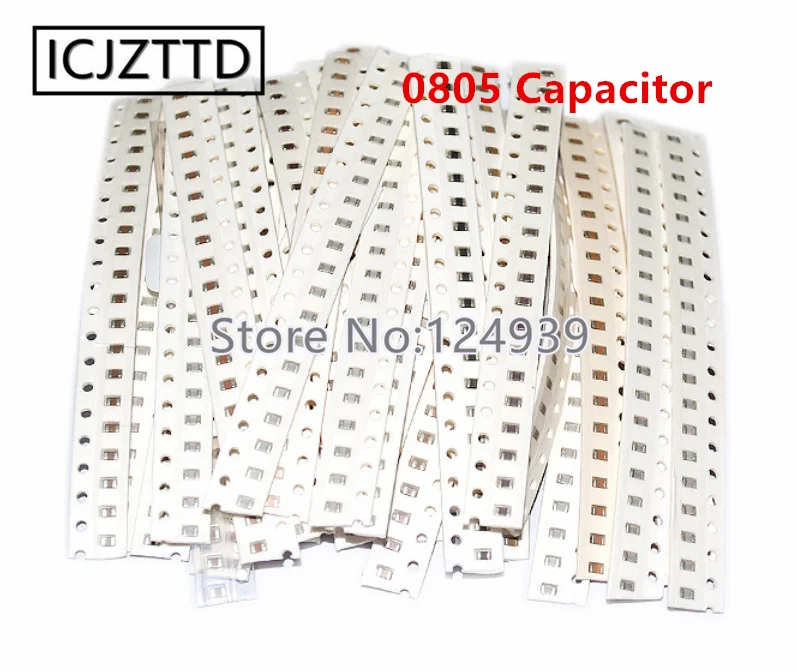 Образец резистора 0805 0603 1206 1% 5% SMD посылка компонентов 1R 47K 100ohm 5R1 1K 330R 4K7 12R 56R 2k1mом