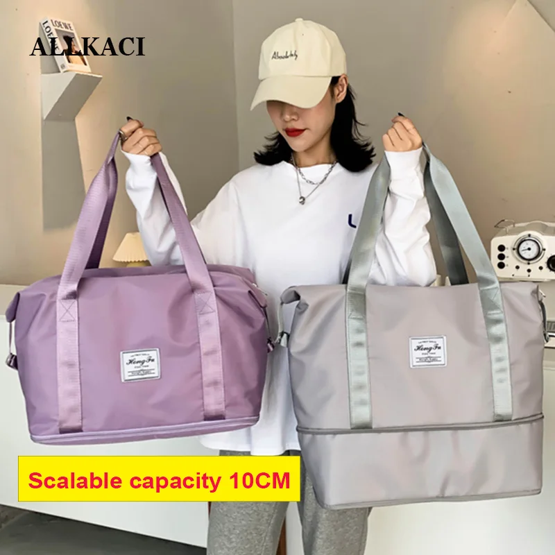 

Travel Bag Large Capacity Men Luggage Travel Duffle Bags Can Be Expanded 10cm Weekend Bags Women Multifunctional Travel Bags50