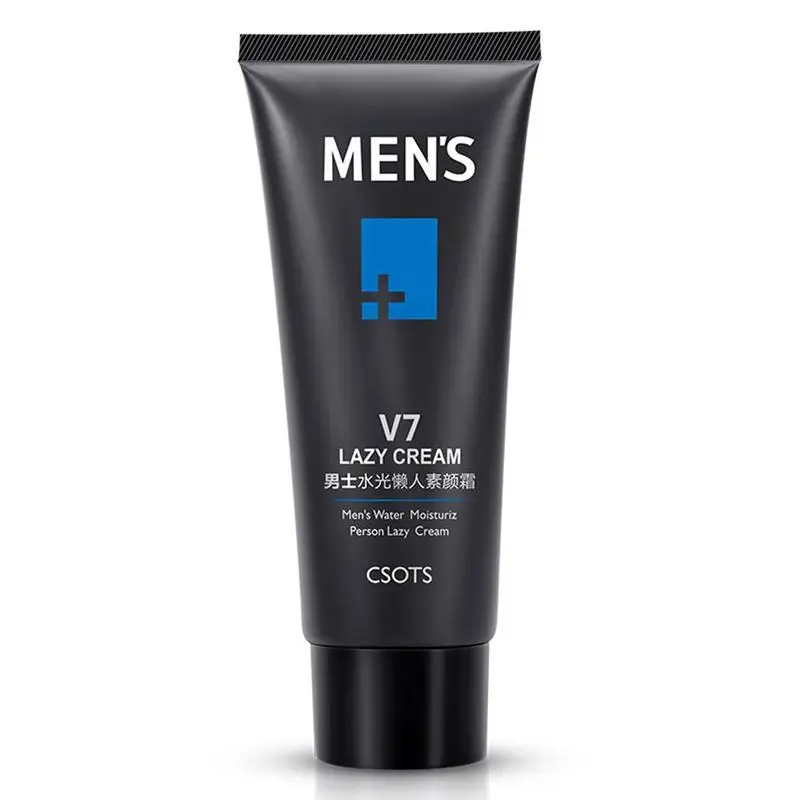 

40g Men BB Cream Moisturizing Whitening Face Cream Lazy Cream Oil Refreshing Men's Control BB Shrink Concealer Natural Pore E2Z1