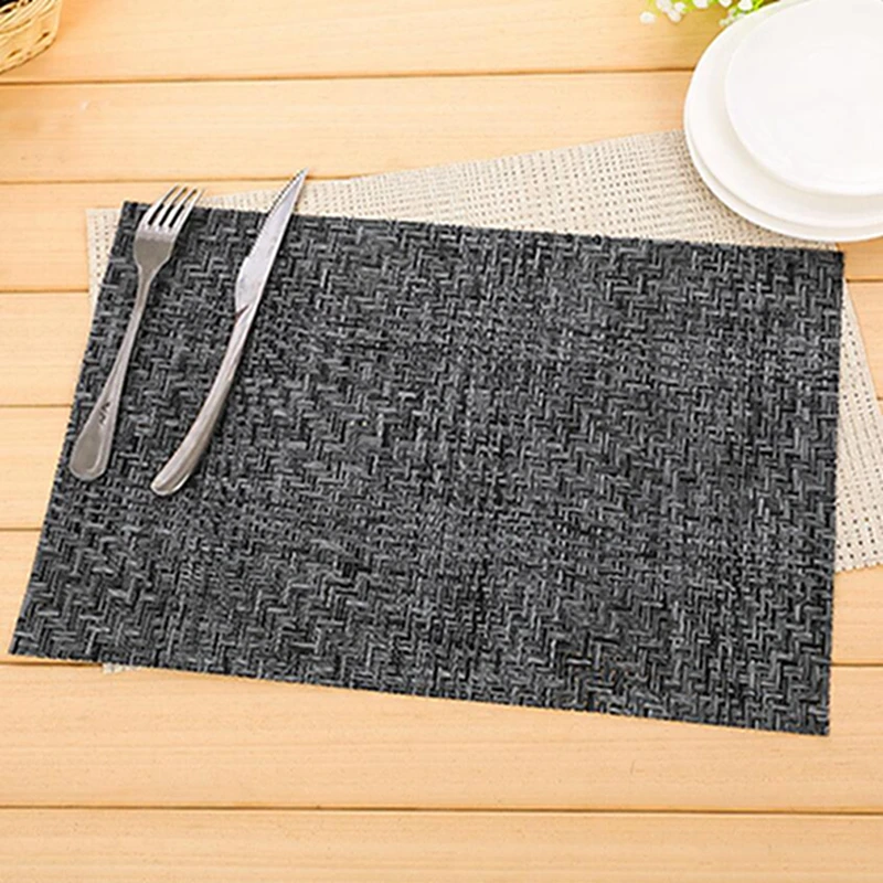 Современный стиль столовые коврики для кухонного стола из ПВХ декоративные