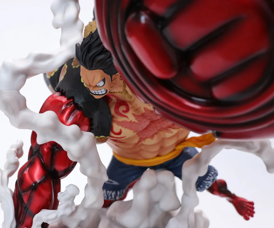 50 см супер большой аниме один кусок GK Змея человек Шестерня четвёртая Луффи ПВХ