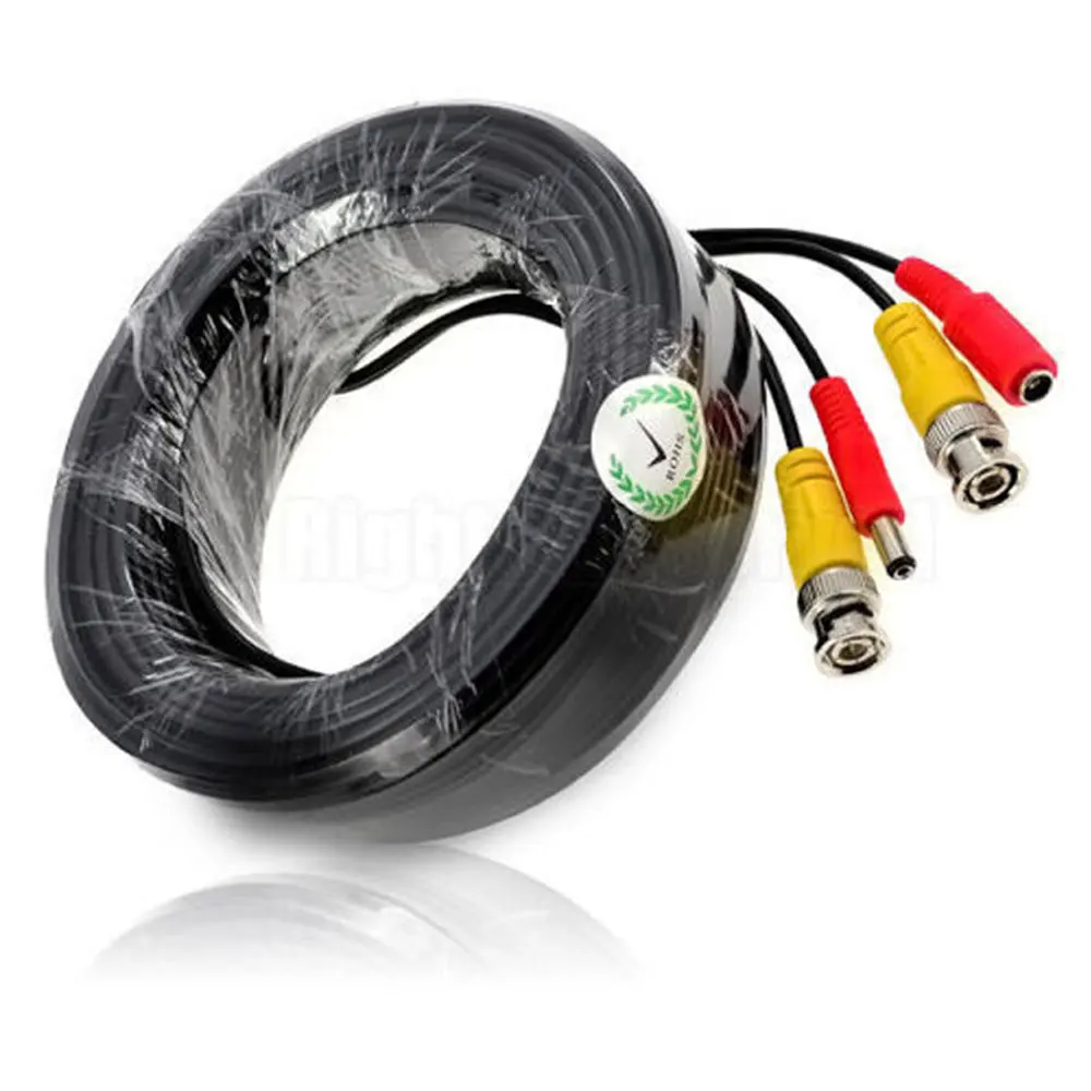 Кабель BNC для видеонаблюдения аналоговые кабели AHD/TVI/CVI/CCTV камер HD DVR 10 м 20 30 |